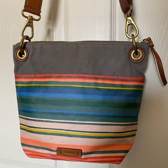 Fossil Handbags - FOSSIL Multi Colored Shoulder Bag